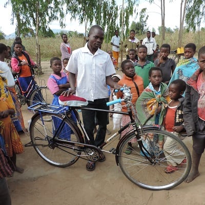 Derrick and his bike